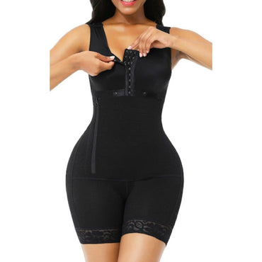 Booty boosting Side zip full body shaper Faja